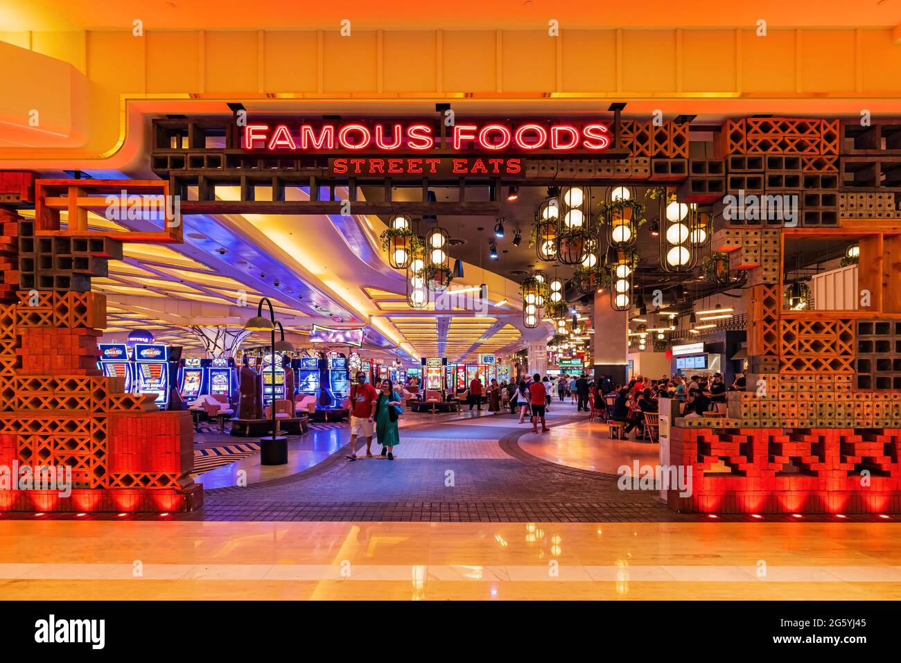 Las Vegas, JUN 28, 2021 - Famous Food Street Eats of the Resorts World