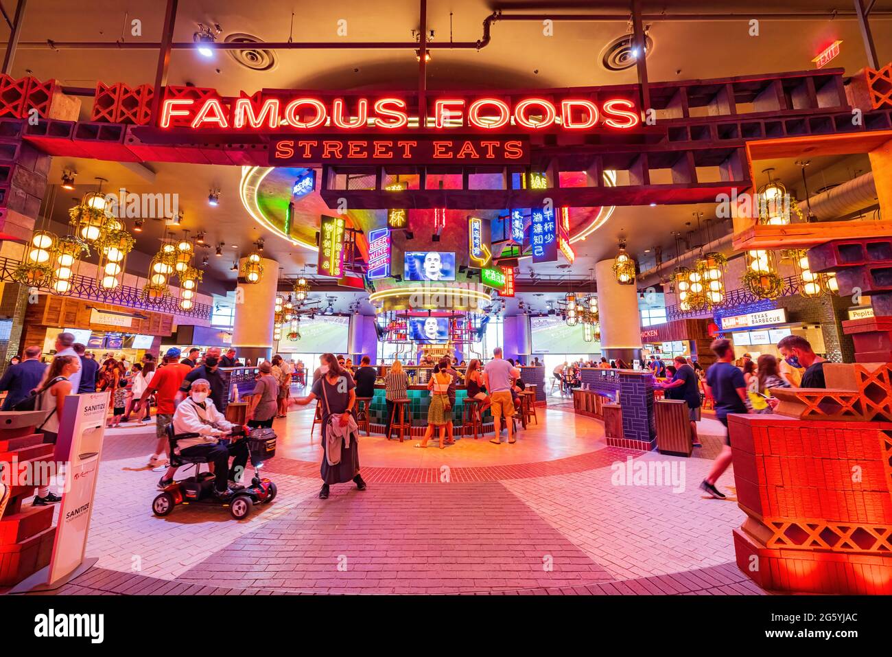 Las Vegas, JUN 28, 2021 - Famous Food Street Eats of the Resorts World