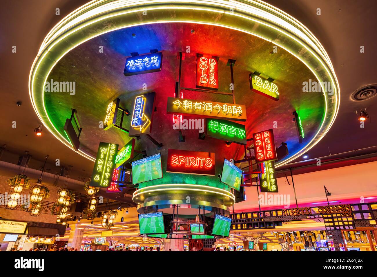 Las Vegas, JUN 28, 2021 - Famous Food Street Eats of the Resorts World