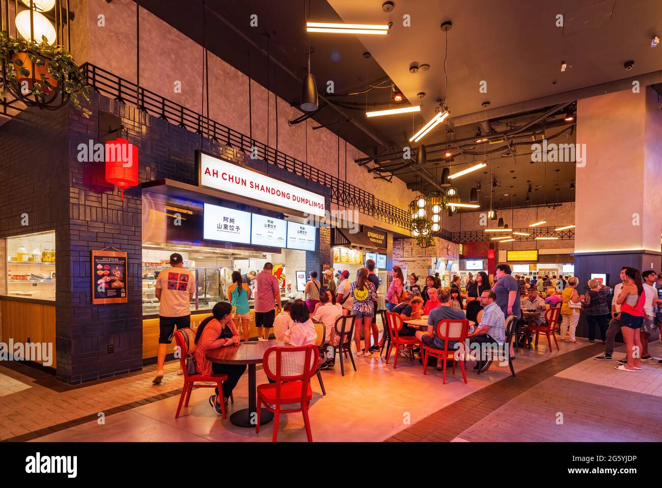 Las Vegas, JUN 28, 2021 - Famous Food Street Eats of the Resorts World