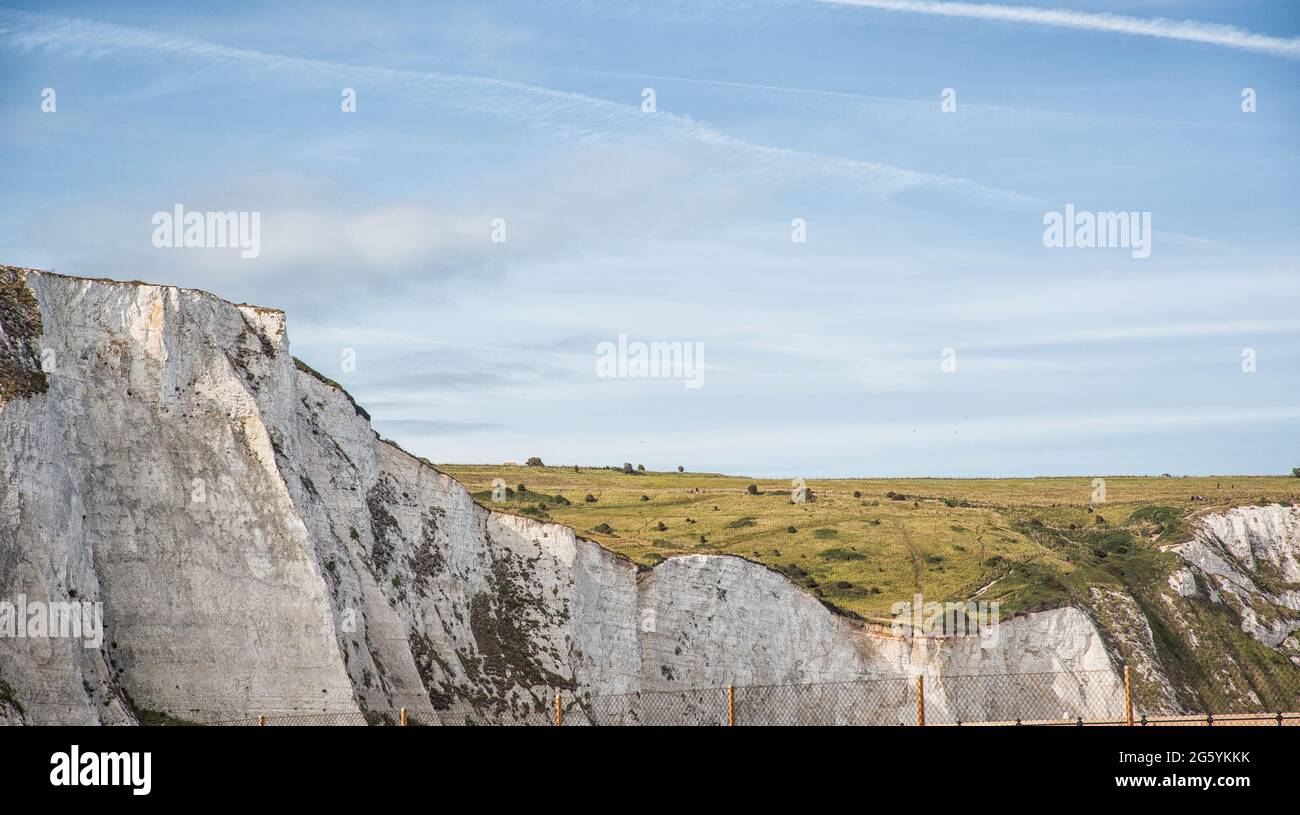 white cliffs of Dover, UK Stock Photo Alamy