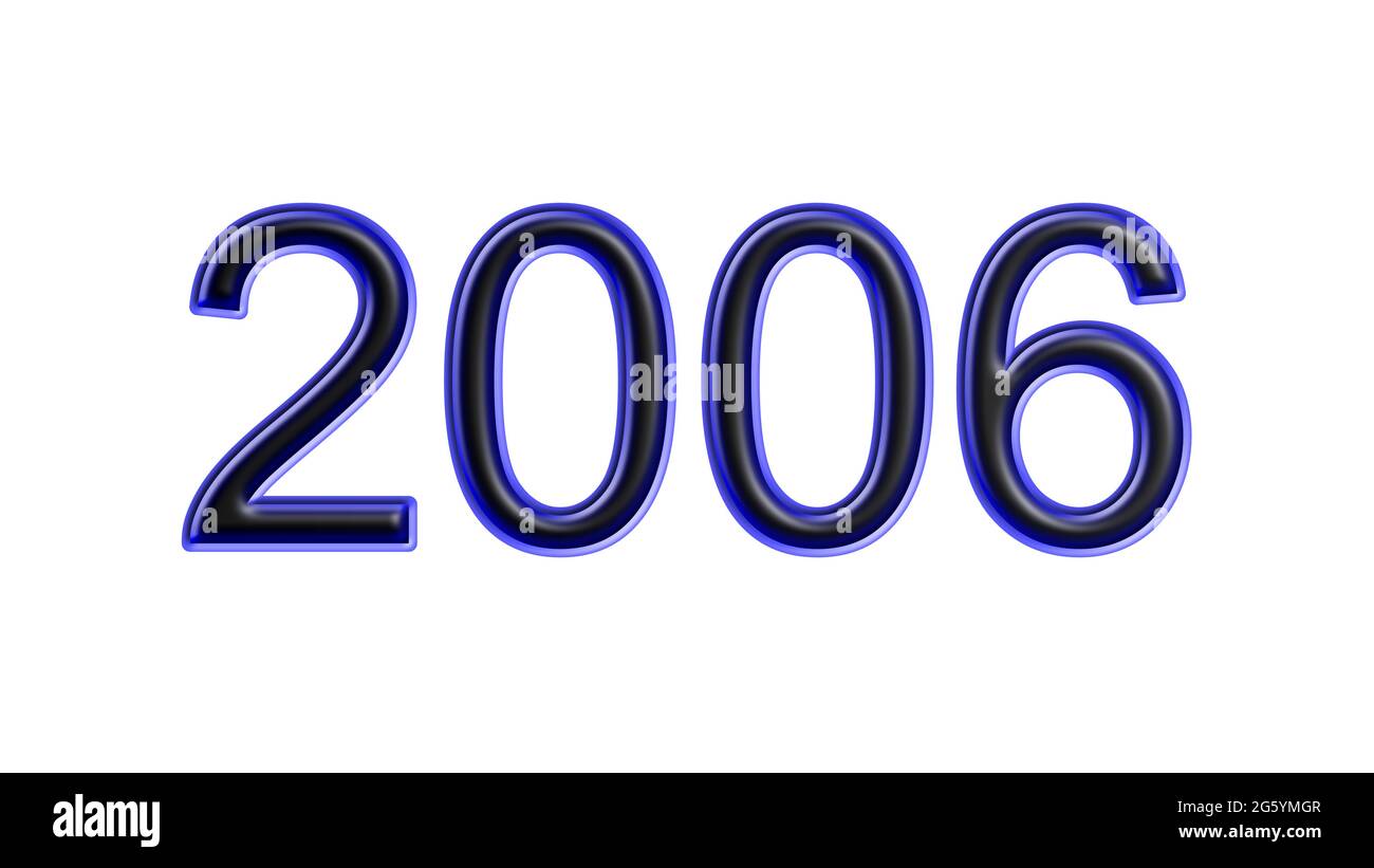 blue 2006 number 3d effect white background Stock Photo Alamy blue 2006 number 3d effect white background Stock Photo Alamy