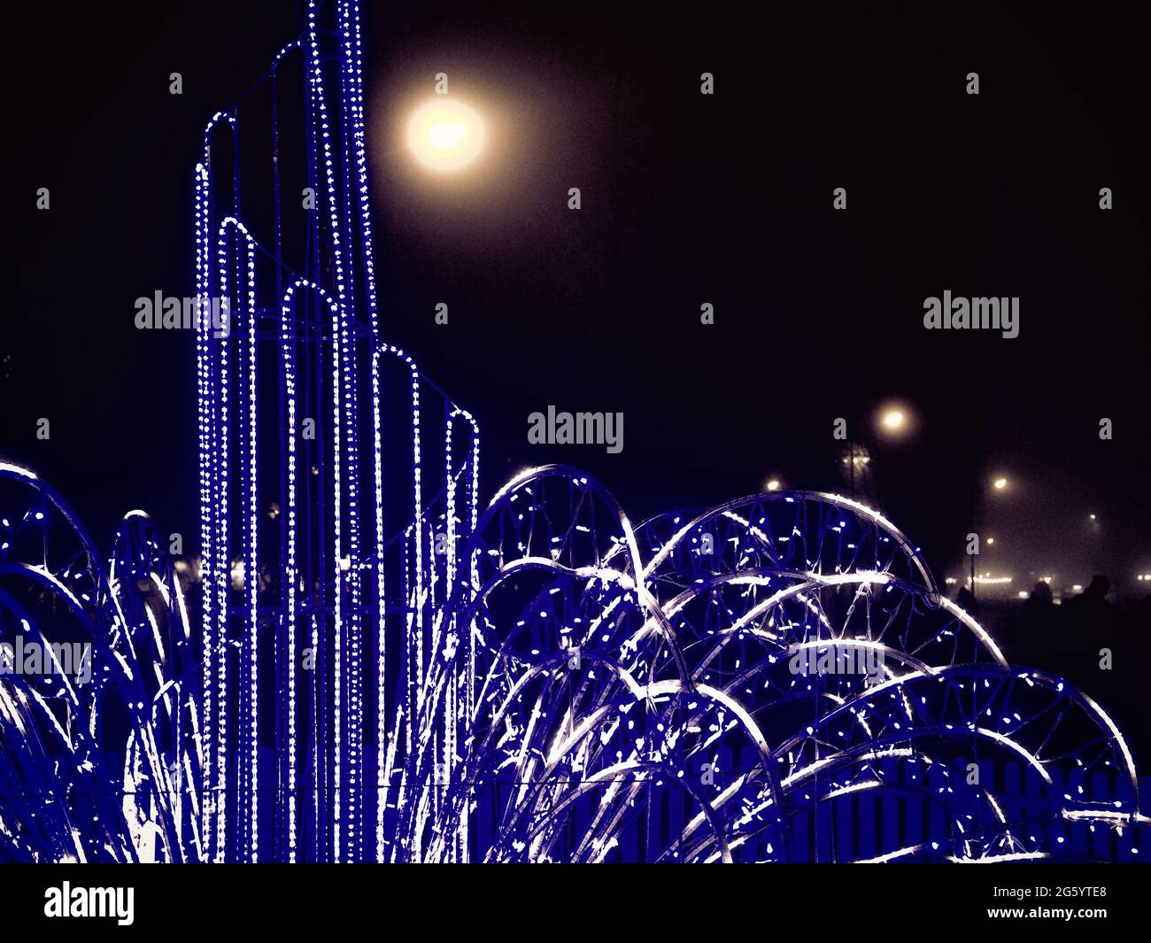 Blue illumination hires stock photography and images Alamy