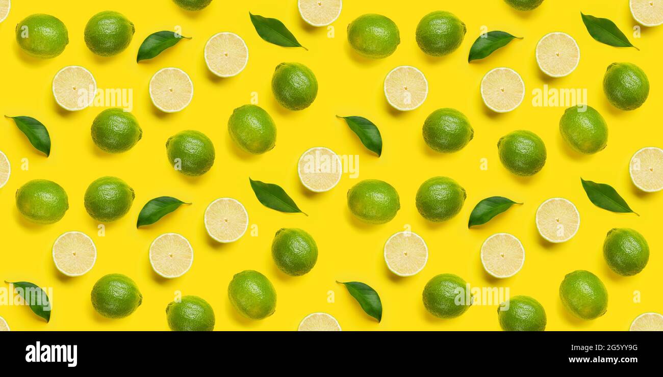 Lime citrus seamless backdrop texture. Flat lay background Stock Photo ...