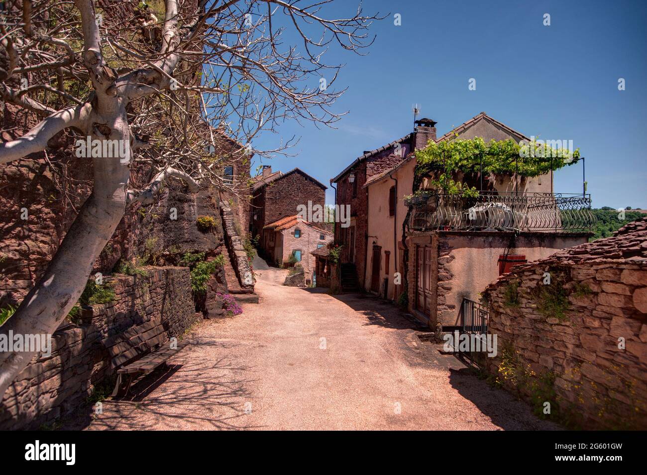 Combret-sur-Rance, Aveyron, France Stock Photo