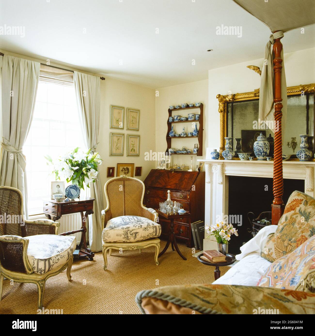 Antique Armchair Howard Style Open Arm Upholstered Gentleman's Chair 19th  Century Neutral Beige Cord Fabric and Turned Legs \u0026 Brass Castors - Etsy, image size:1300x1390