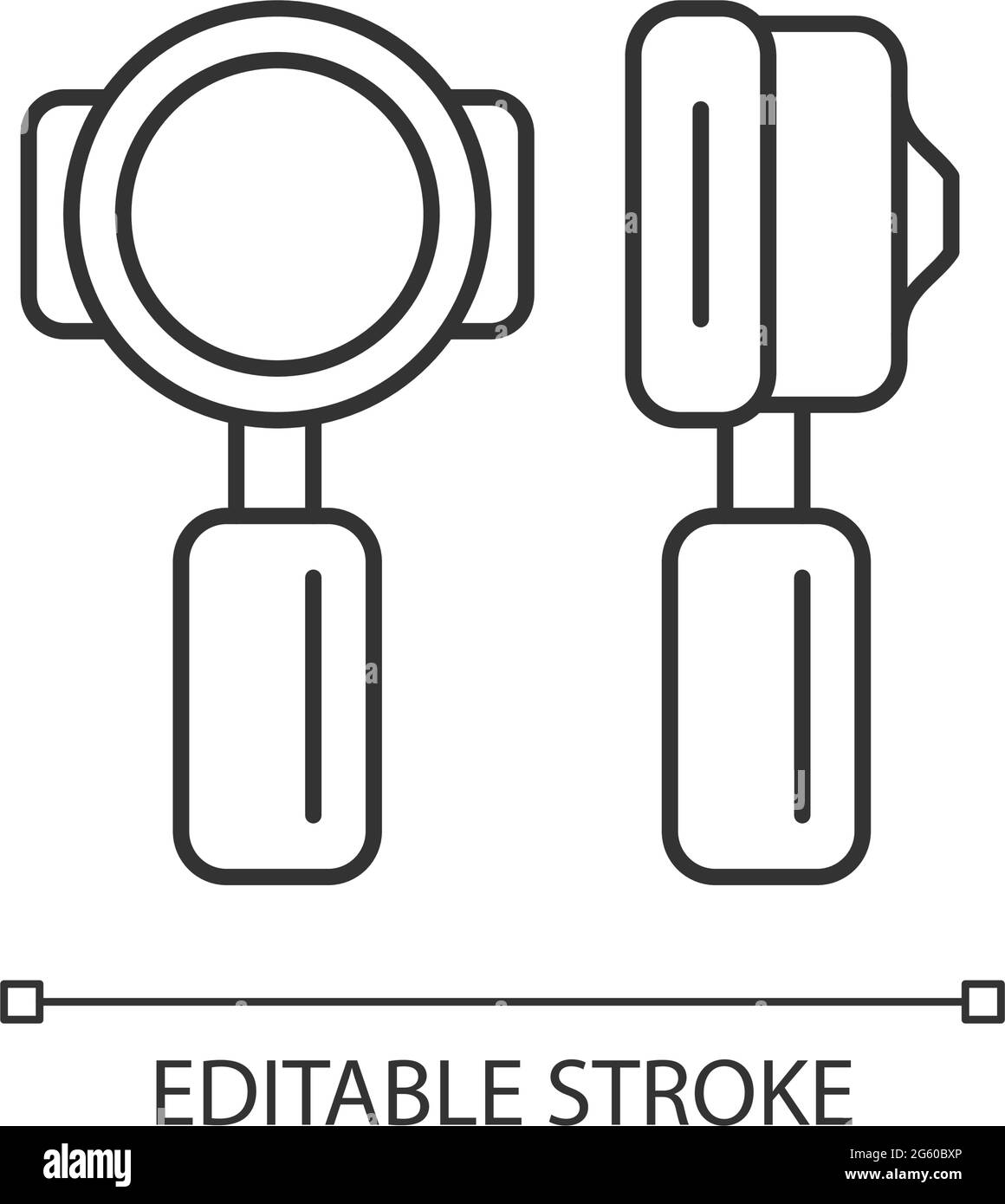 Portafilter linear icon Stock Vector Image & Art - Alamy