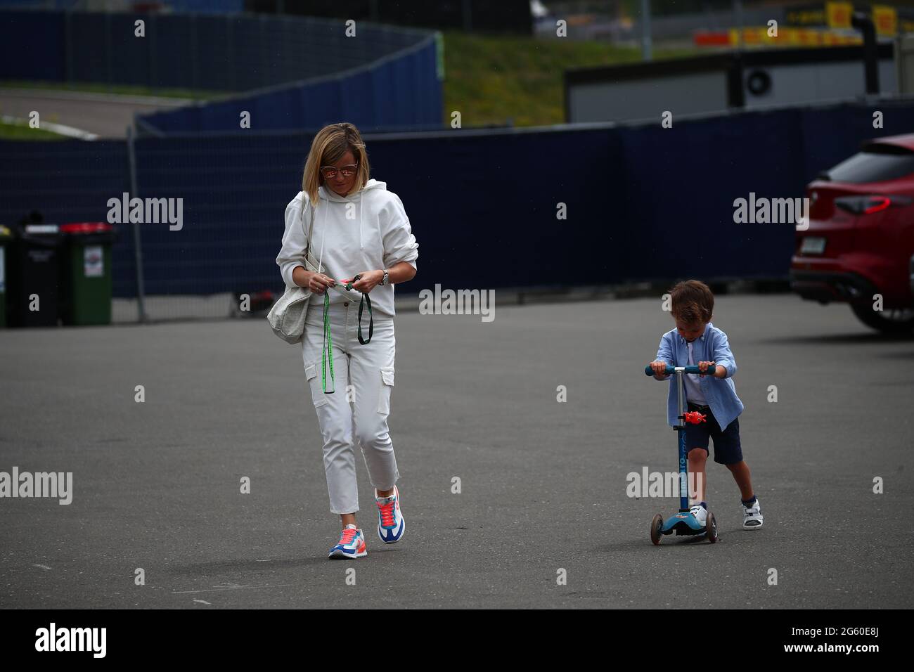 Spielberg, Osterreich. 21st Feb, 2019. Susie Stoddart Wolff, former driver and wife of Toto Wolff Executive director of the Mercedes AMG F1 Team, Formula 1 World championship 2021, Austrian GP 1-4 July 2021 Credit: Independent Photo Agency/Alamy Live News Stock Photo
