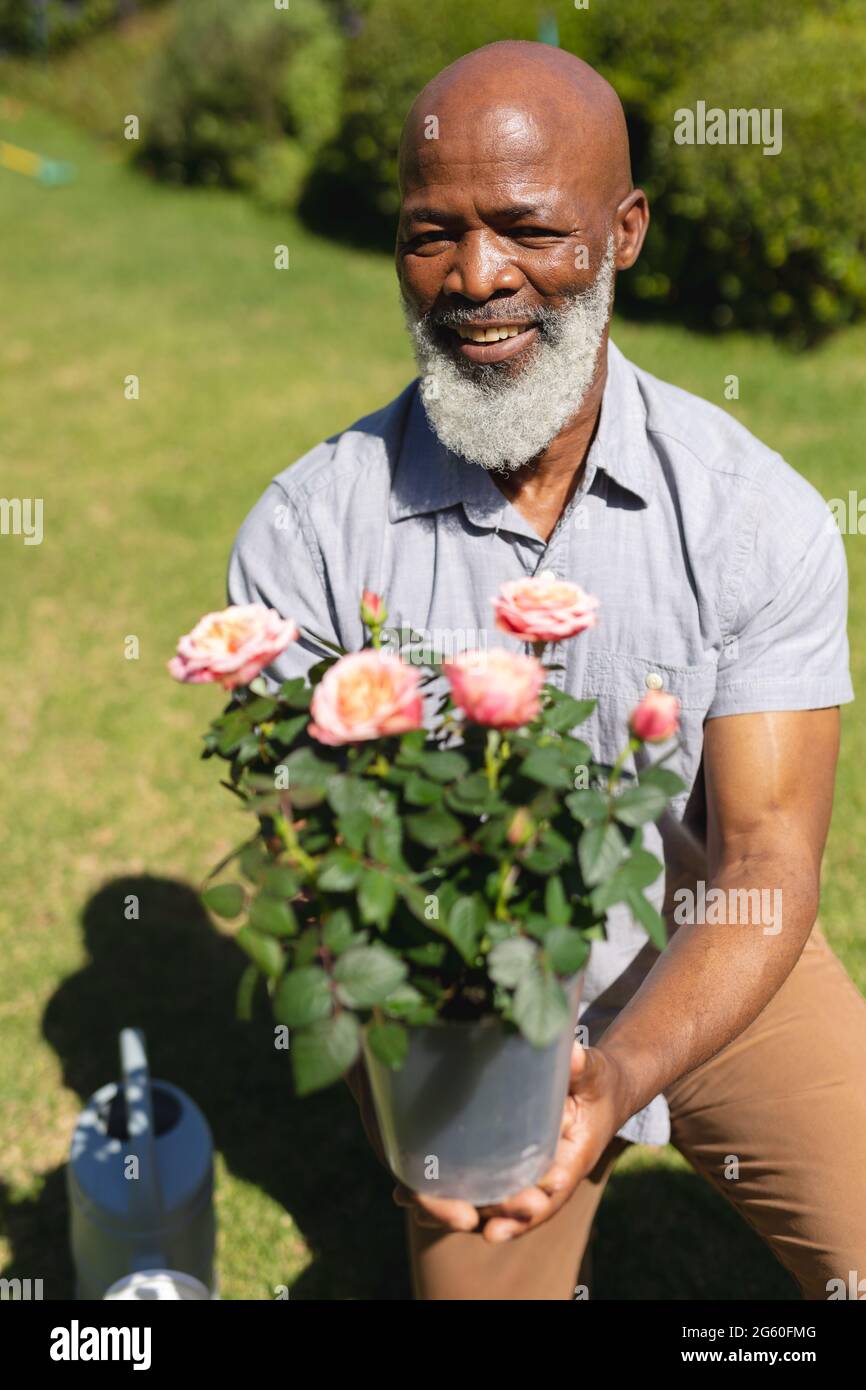 Senior spring time african american hi-res stock photography and images ...