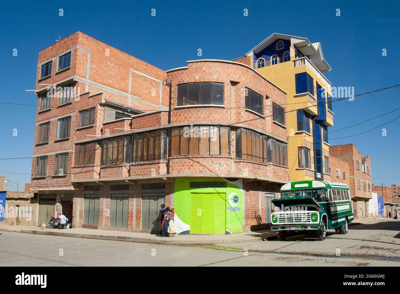 Bolivia la paz slope hi-res stock photography and images - Alamy
