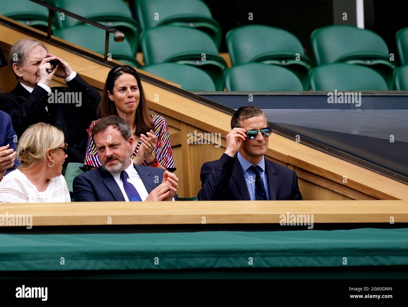 Who's who in the Royal Box on Centre Court?