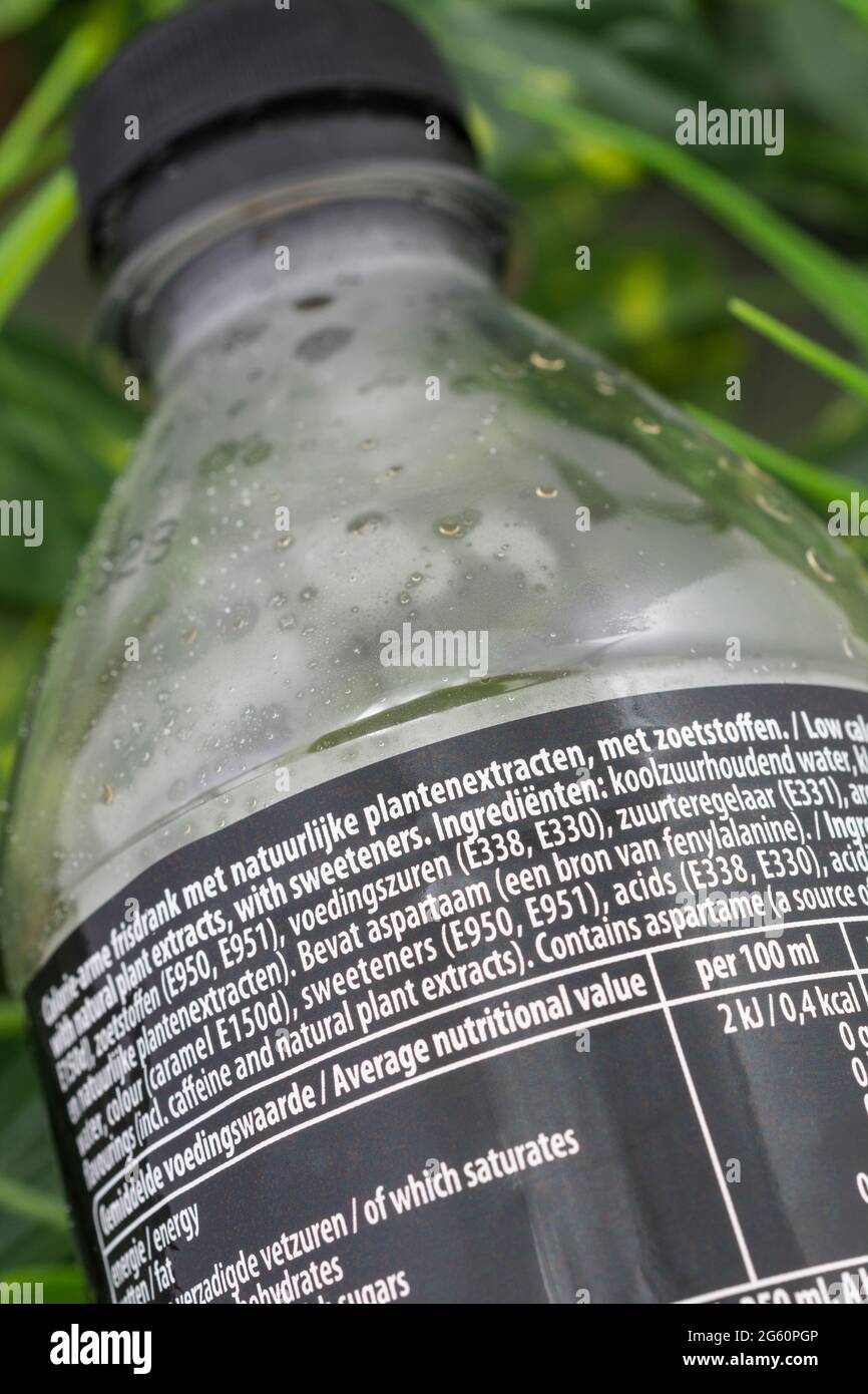 Ingredients list sugar content hires stock photography and images Alamy