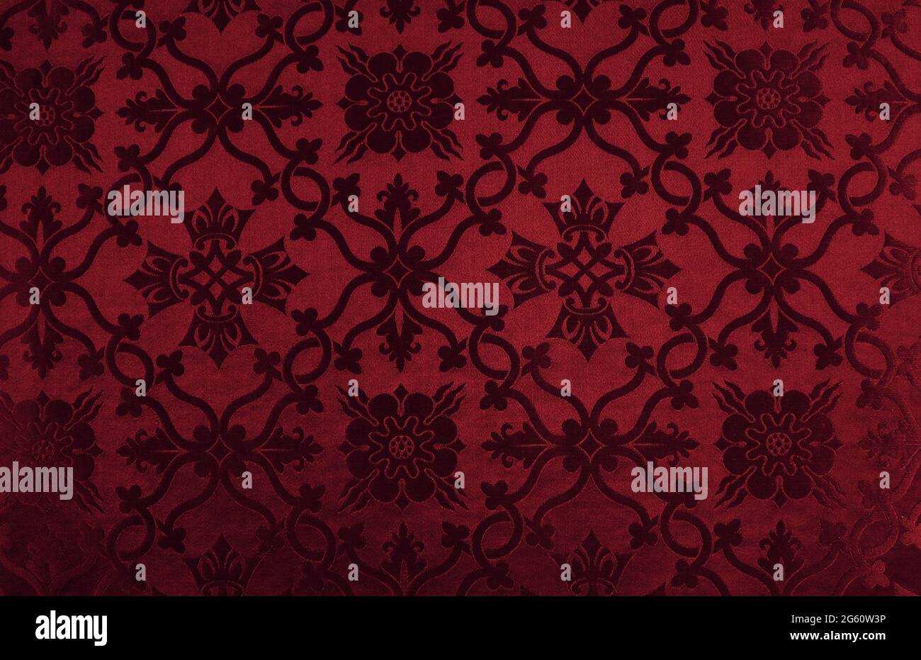 Parament Patterns Silk church altar parament closeup for background Stock Photo - Alamy