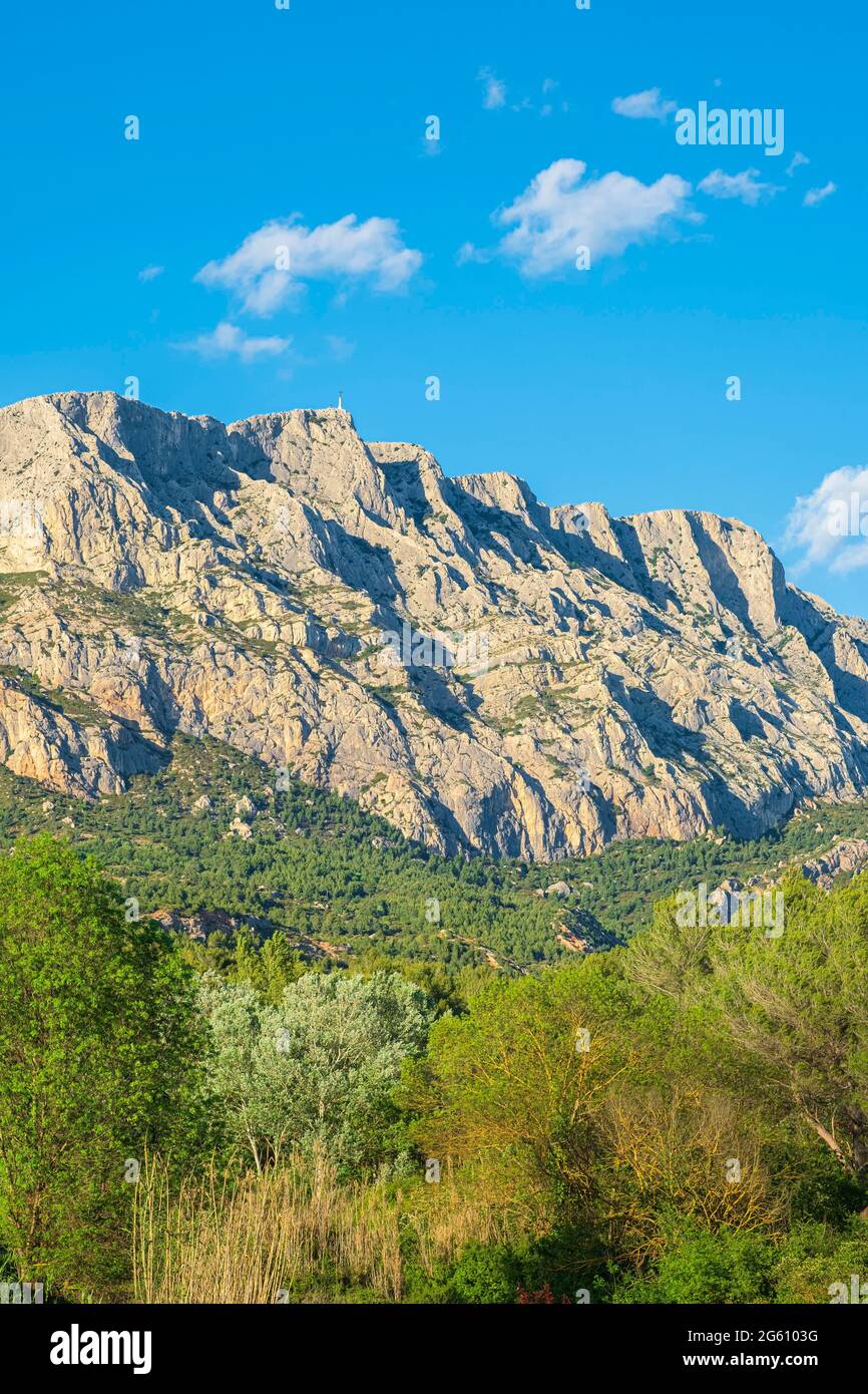 France, BouchesduRhone, Sainte Victoire massif labelled Grand Site de