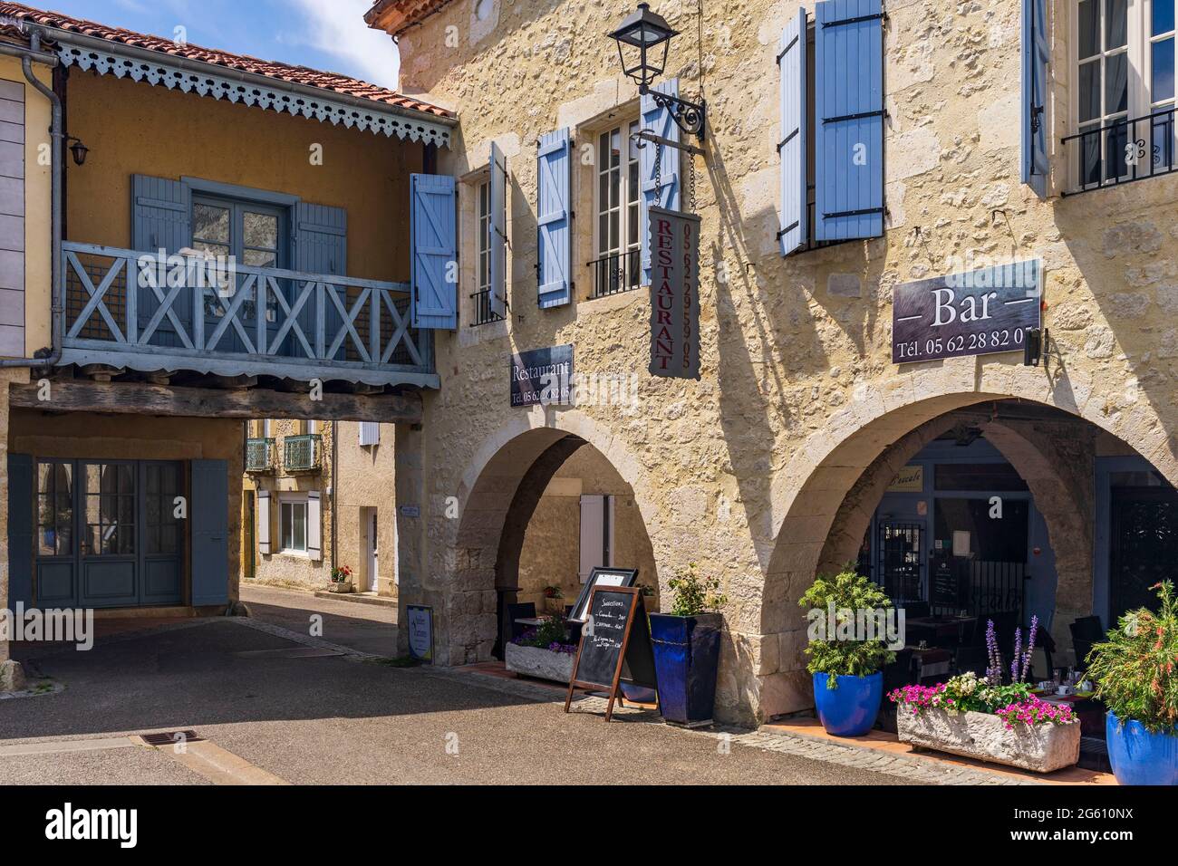 France, Gers, Montreal du Gers, labelled Les Plus Beaux Villages de