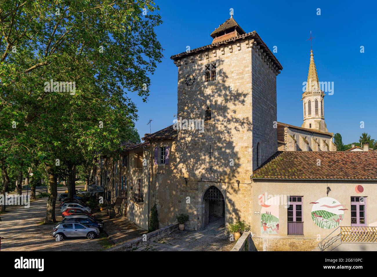 France, Gers, Sarrant, labelled Les Plus Beaux Villages de France (the ...
