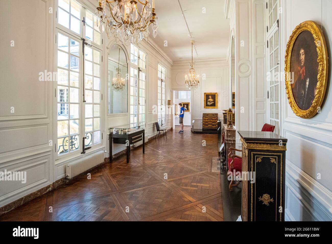 France, Paris, the Carnavalet museum, Madame de Sévigné room Stock Photo