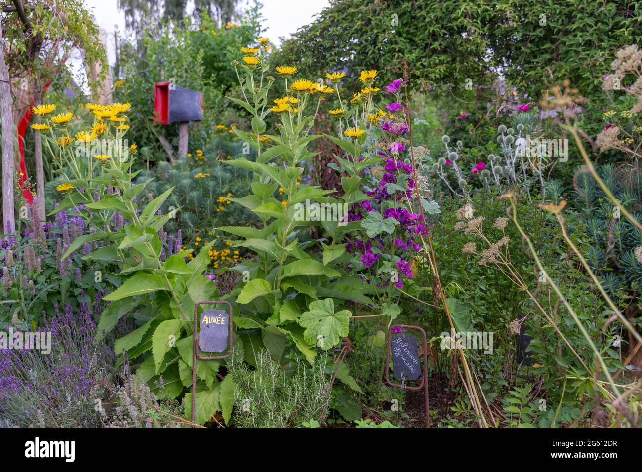 Rocambole gardens, Artistic vegetable and botanical gardens in organic ...