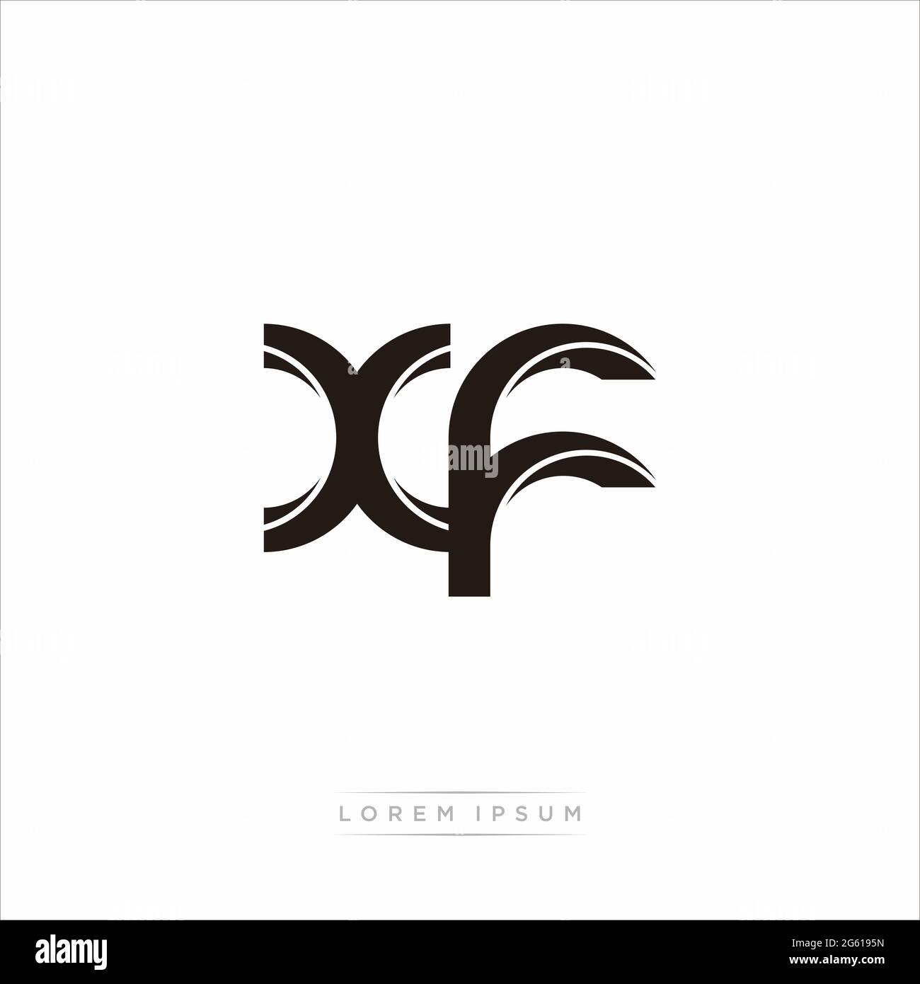 FX Letter Logo Design. Initial letters FX gaming's logo icon for technology  companies. Tech letter FX minimal logo design template. FX letter design  vector with white and black colors. FX 11786962 Vector