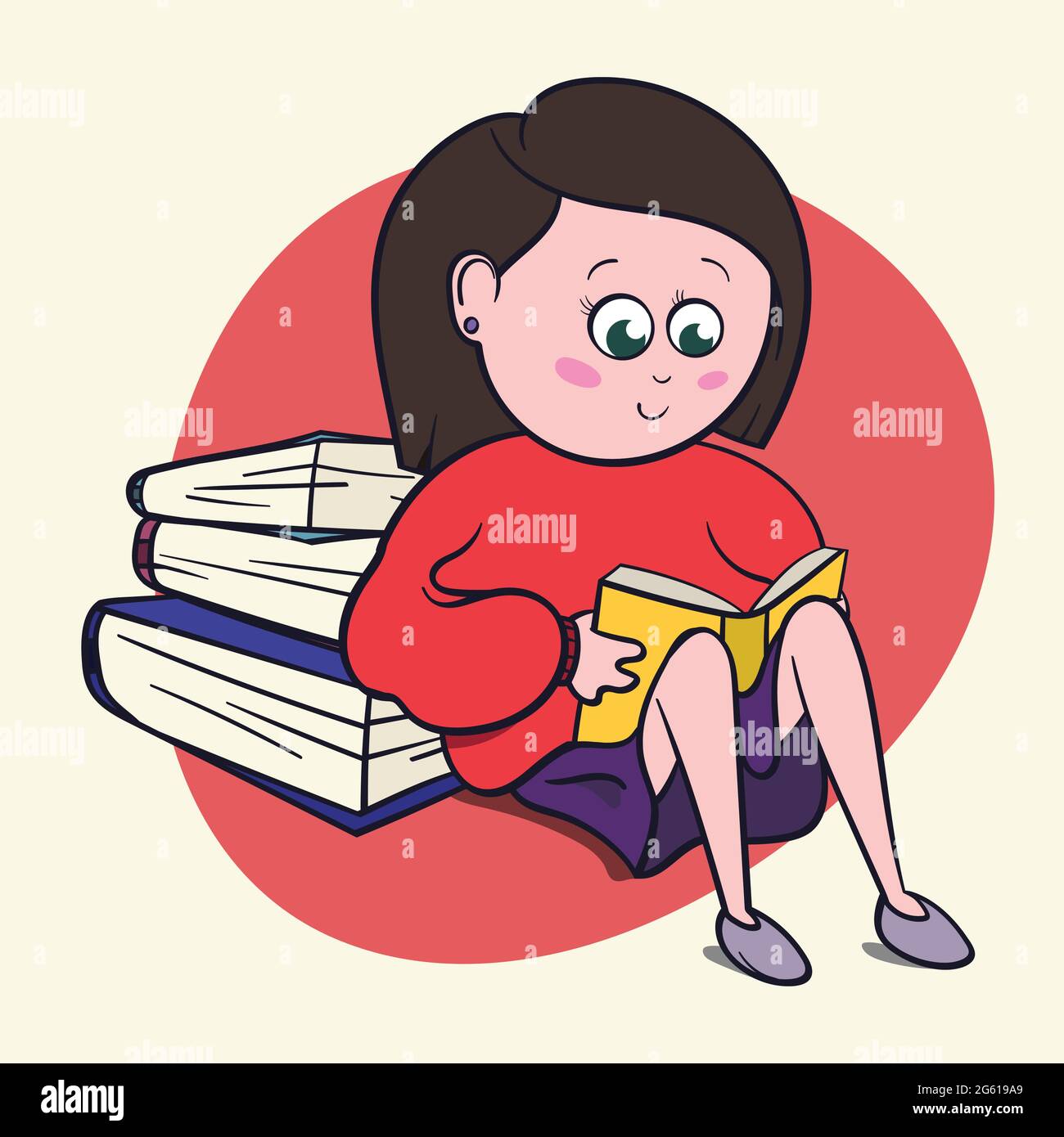 Novels and story books Stock Vector Images Alamy