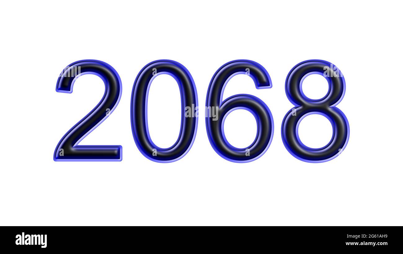 Year 2068 Cut Out Stock Images & Pictures - Alamy
