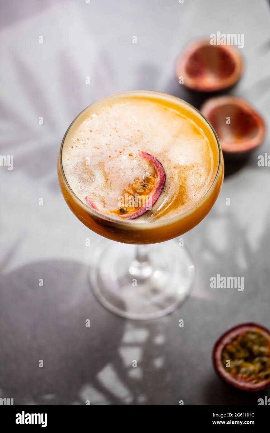 Mango and passion fruit juice hi-res stock photography and images - Alamy
