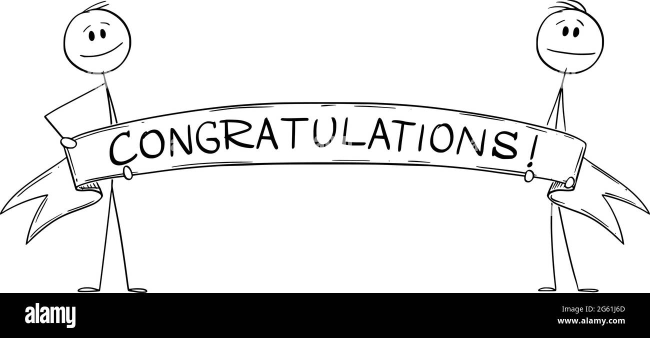 Congratulation celebration Black and White Stock Photos & Images Alamy