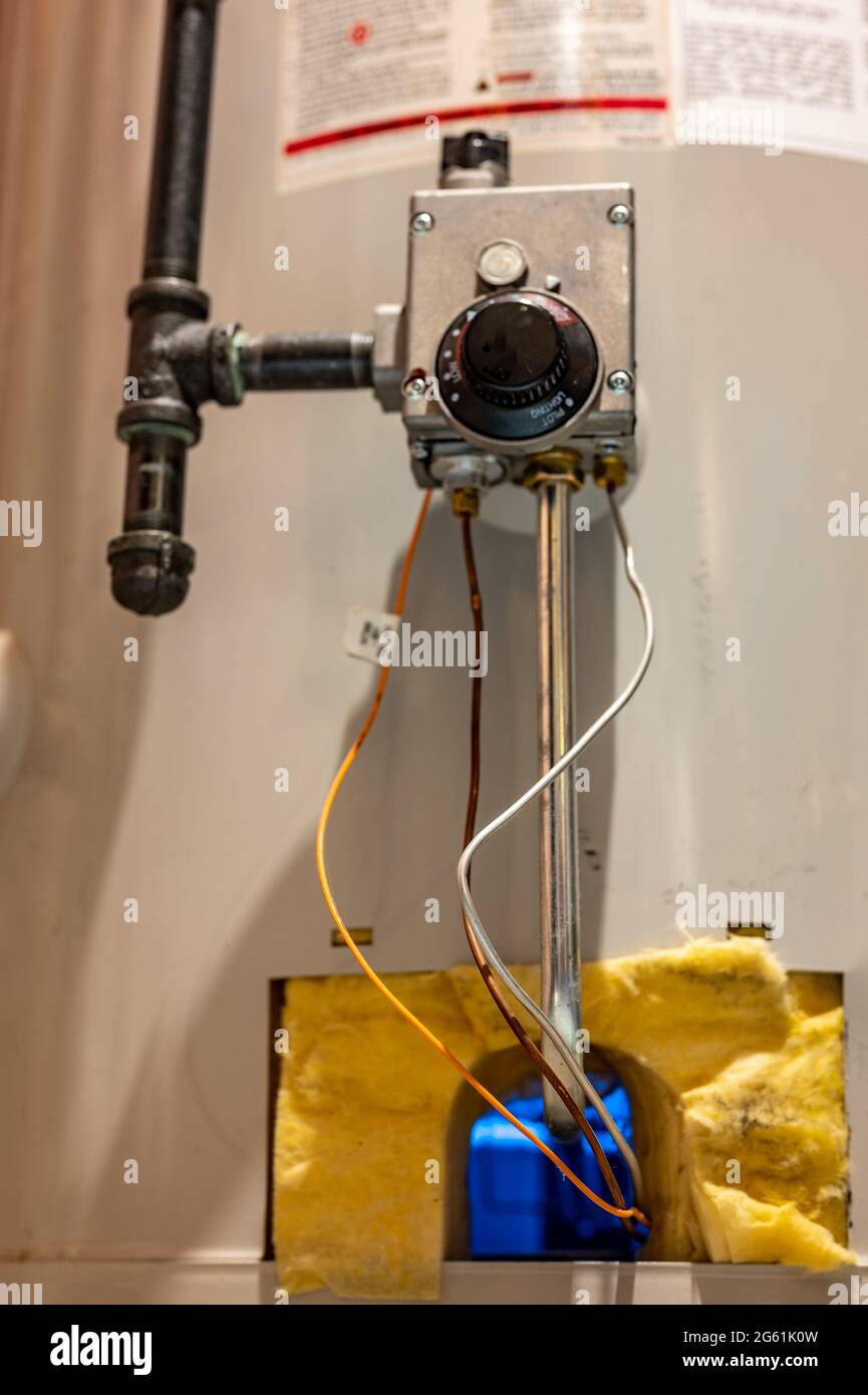 Lighting Hot Water Heater Gas Pilot