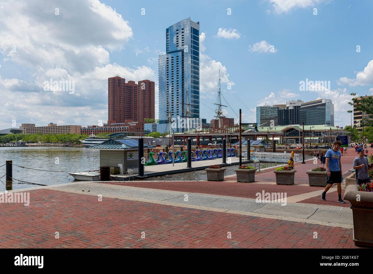 414 Light Street Dominates Baltimore's Inner Harbor Waterfront. The 