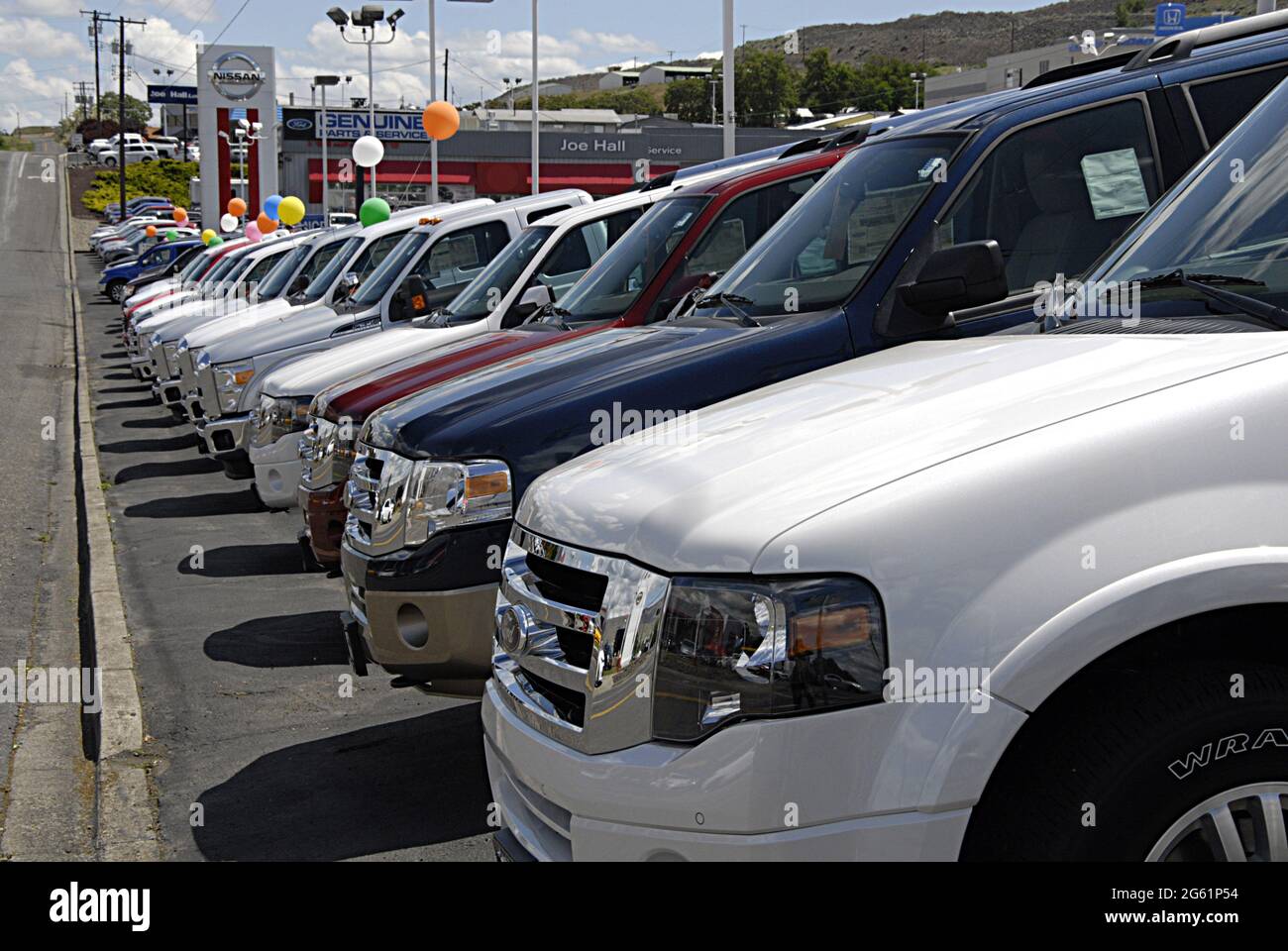 LEWISTON/IDAHO /USA Carl sale at Ford car dealer 29 May 2014 (Photo by