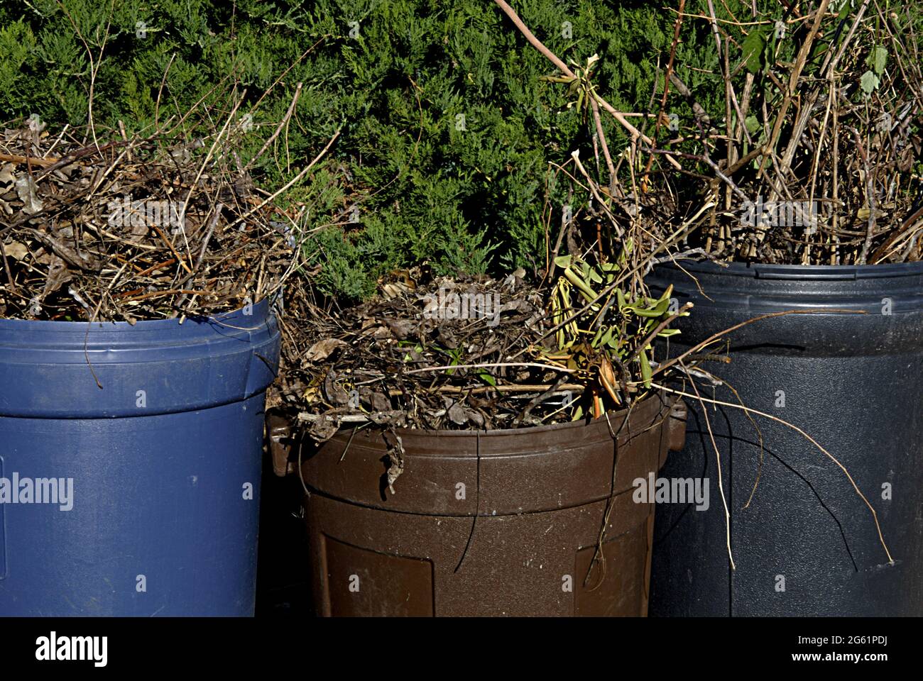 LEWISTON/IDAHO /USA waste day or garbage day in Lewiston residents