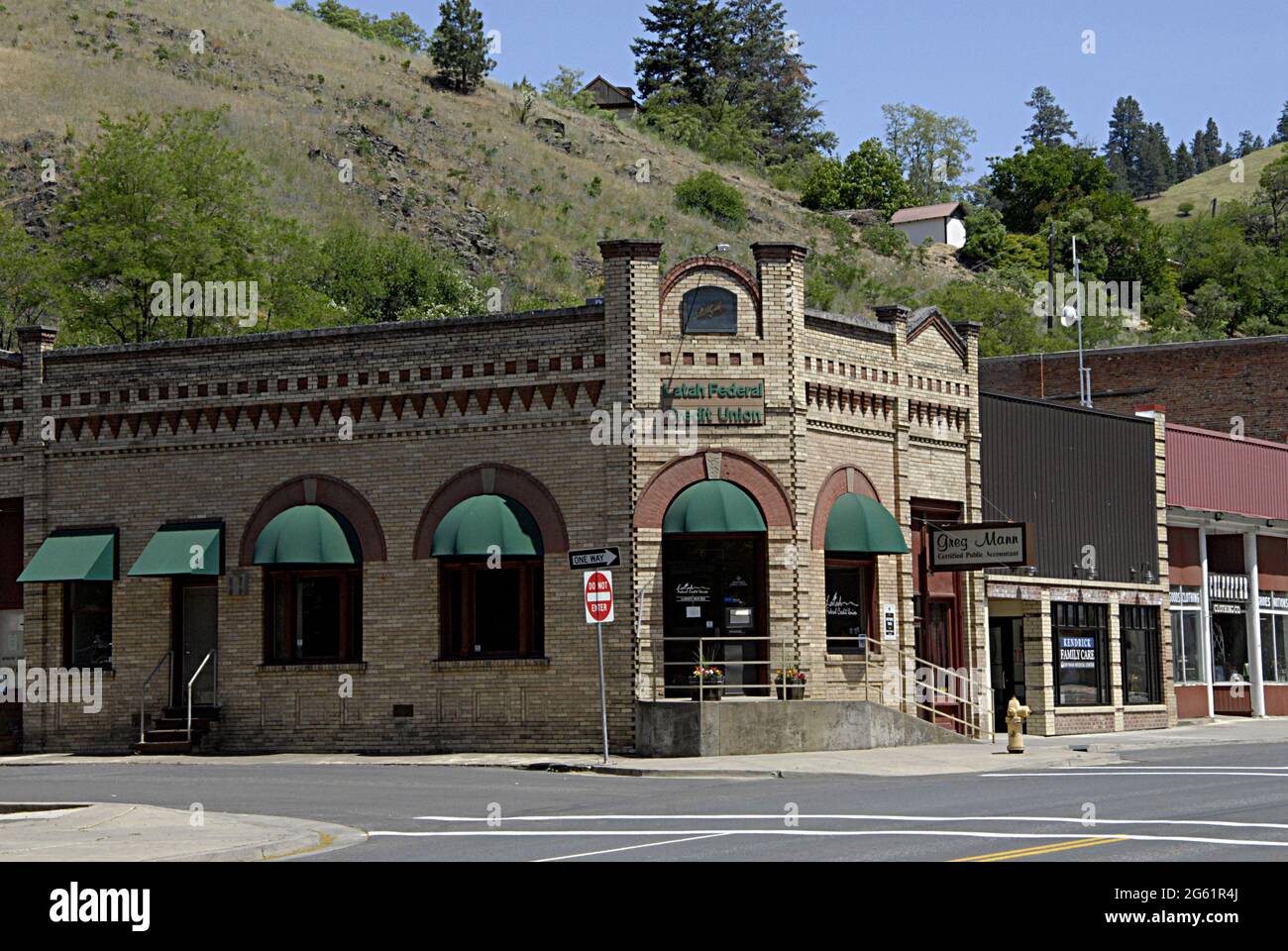 KENDRICK/IDAHO /USA Daily life and way of life in Kendrick town with