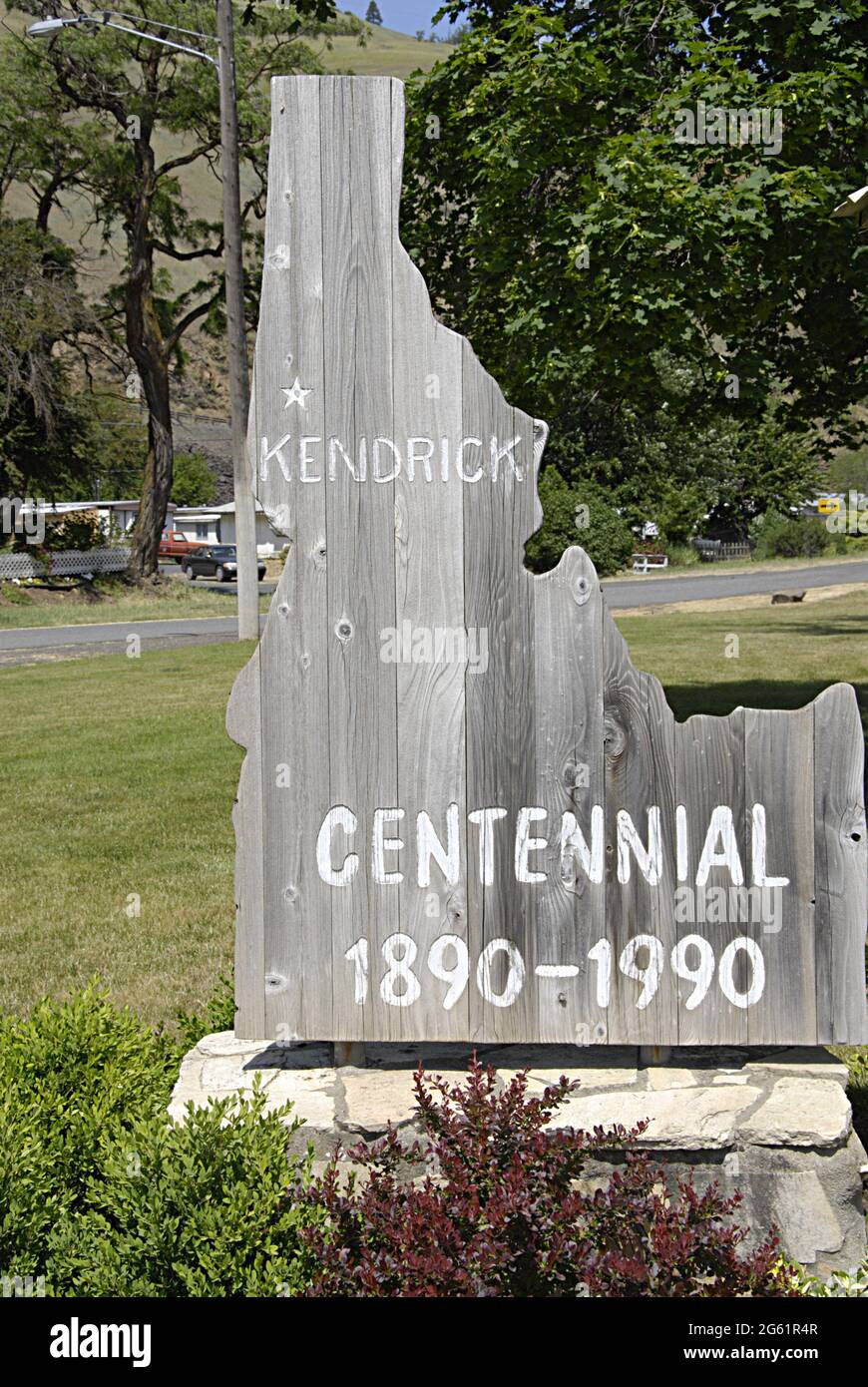 KENDRICK/IDAHO /USA Daily life and way of life in Kendrick town with