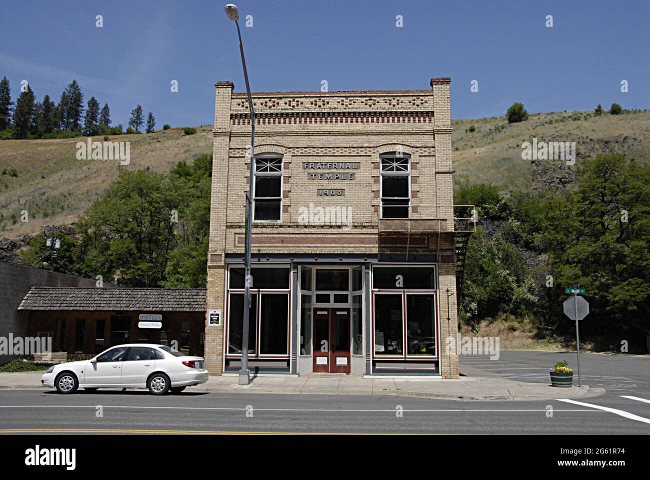 KENDRICK/IDAHO /USA Daily life and way of life in Kendrick town with