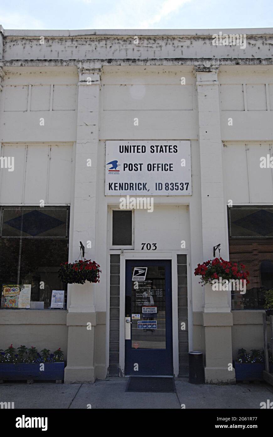 KENDRICK/IDAHO /USA Daily life and way of life in Kendrick town with