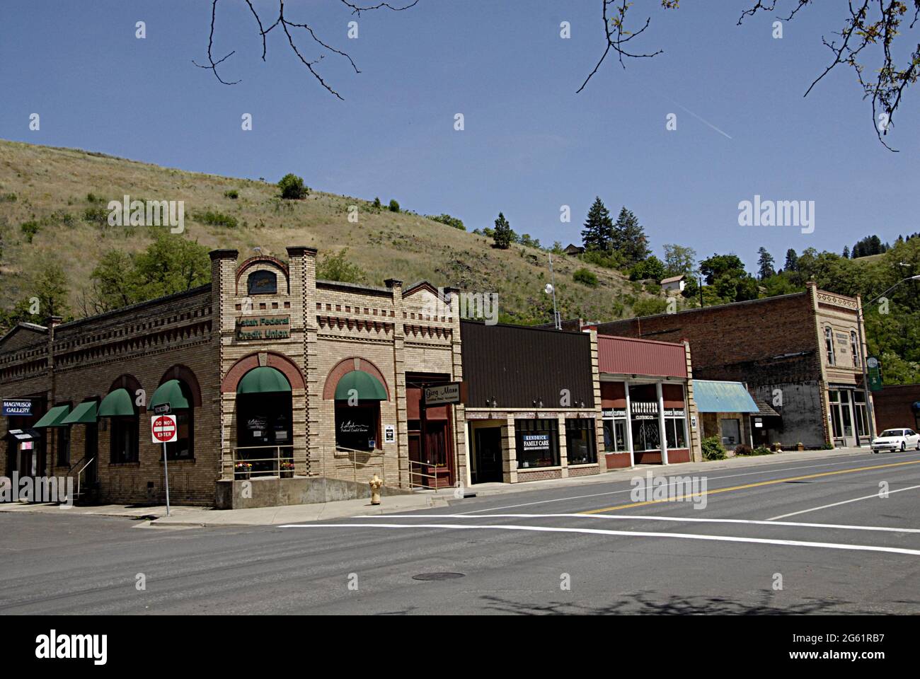 KENDRICK/IDAHO /USA Daily life and way of life in Kendrick town with