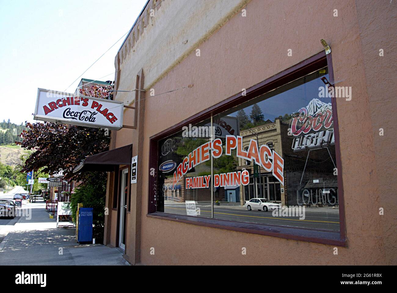 KENDRICK/IDAHO /USA Daily life and way of life in Kendrick town with