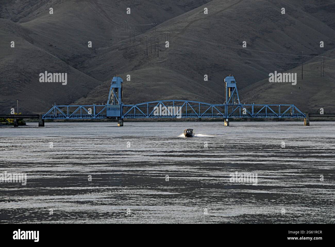 LEWISTON/IDAHO /USA Concret Canyob bridge over
