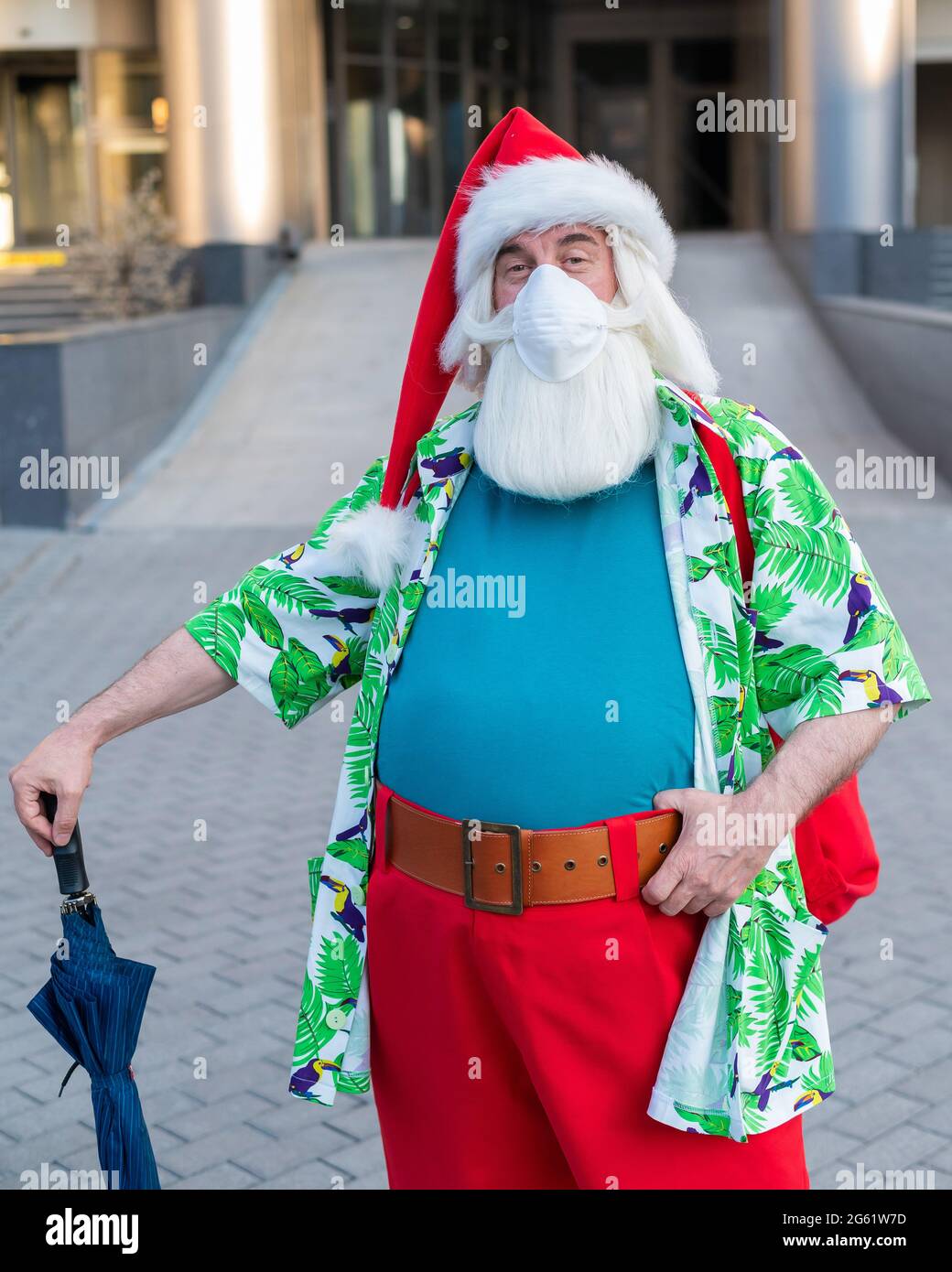 Hawaiian clearance santa costume