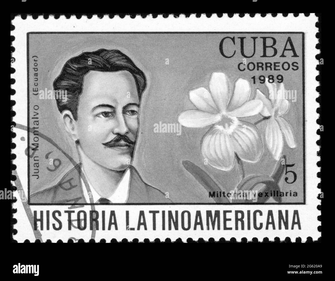 Stamp print in Cuba, 1989,history of latin america Stock Photo Alamy