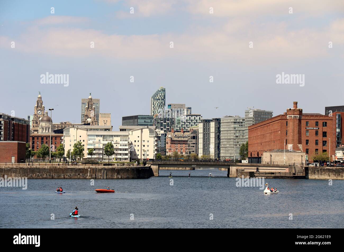 Liverpool Watersports Centre at Mariners Wharf Stock Photo Alamy