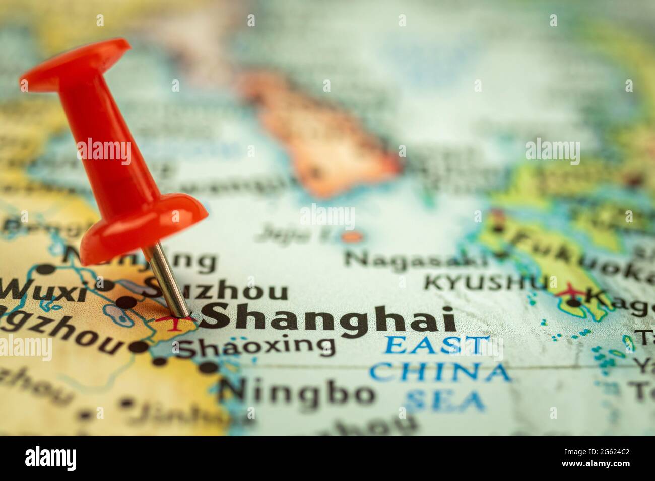Asia Shanghai Map High Resolution Stock Photography and Images - Alamy