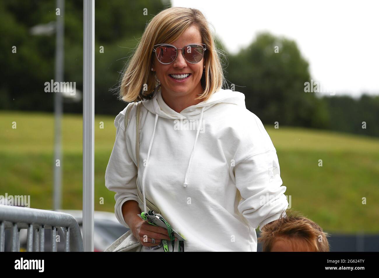 Spielberg, Osterreich. 01st July, 2021. Susie Stoddart Wolff, former driver and wife of Toto Wolff Executive director of the Mercedes AMG F1 Team, Formula 1 World championship 2021, Austrian GP 1st July 2021Photo Federico Basile/Insidefoto Credit: insidefoto srl/Alamy Live News Stock Photo