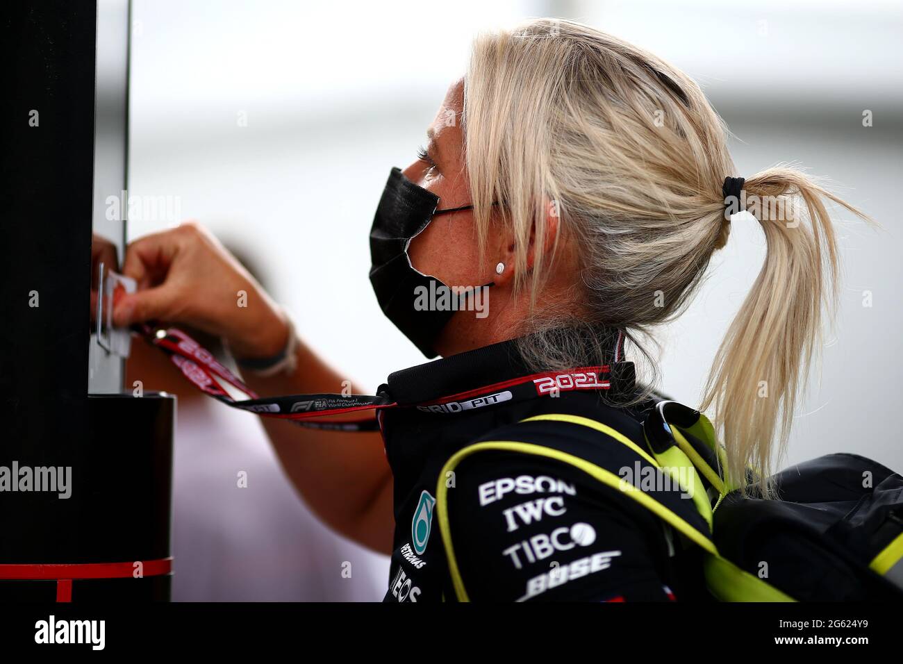 Spielberg, Osterreich. 01st July, 2021. Angela Cullen, Lewis Hamilton Personal Trainer. Formula 1 World championship 2021, Austrian GP 1st July 2021Photo Federico Basile/Insidefoto Credit: insidefoto srl/Alamy Live News Stock Photo