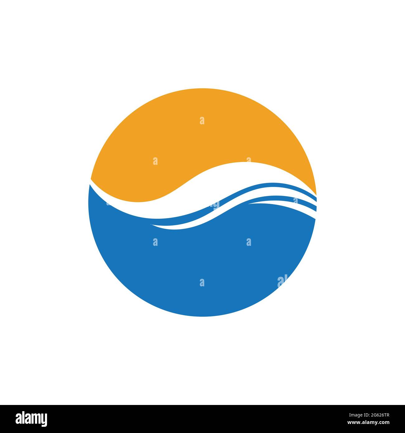 illustration of Water wave logo vector design Stock Vector Image & Art ...