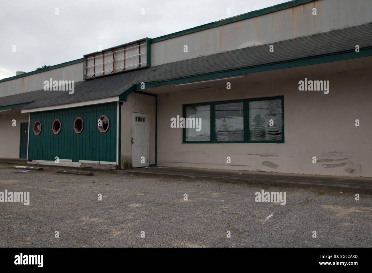 Augusta, Ga USA - 03 06 21: Abandoned old vintage textured building ...