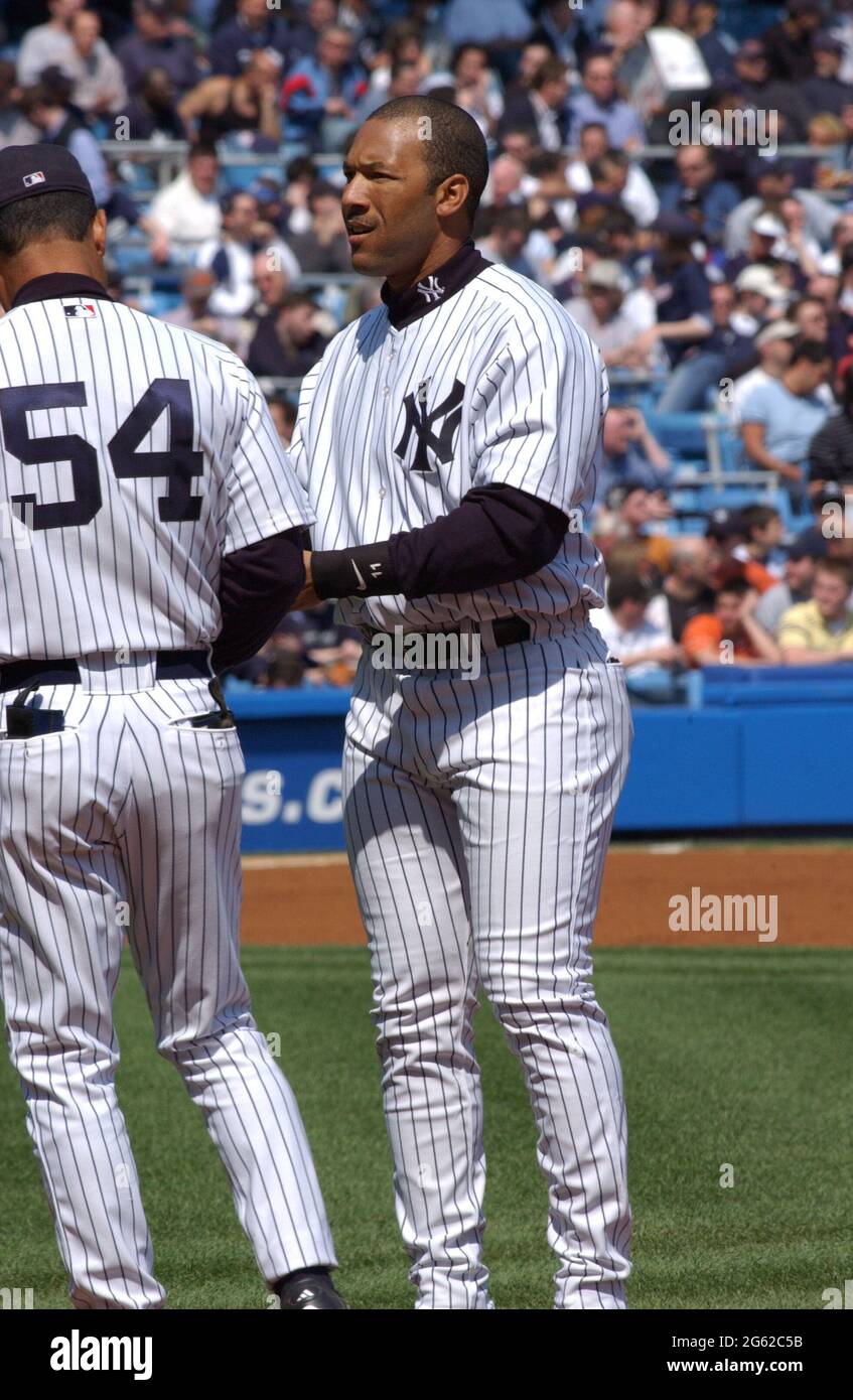 Bronx, NY, USA. 1st July, 2021. Gary Sheffield, shown here at Yankee ...