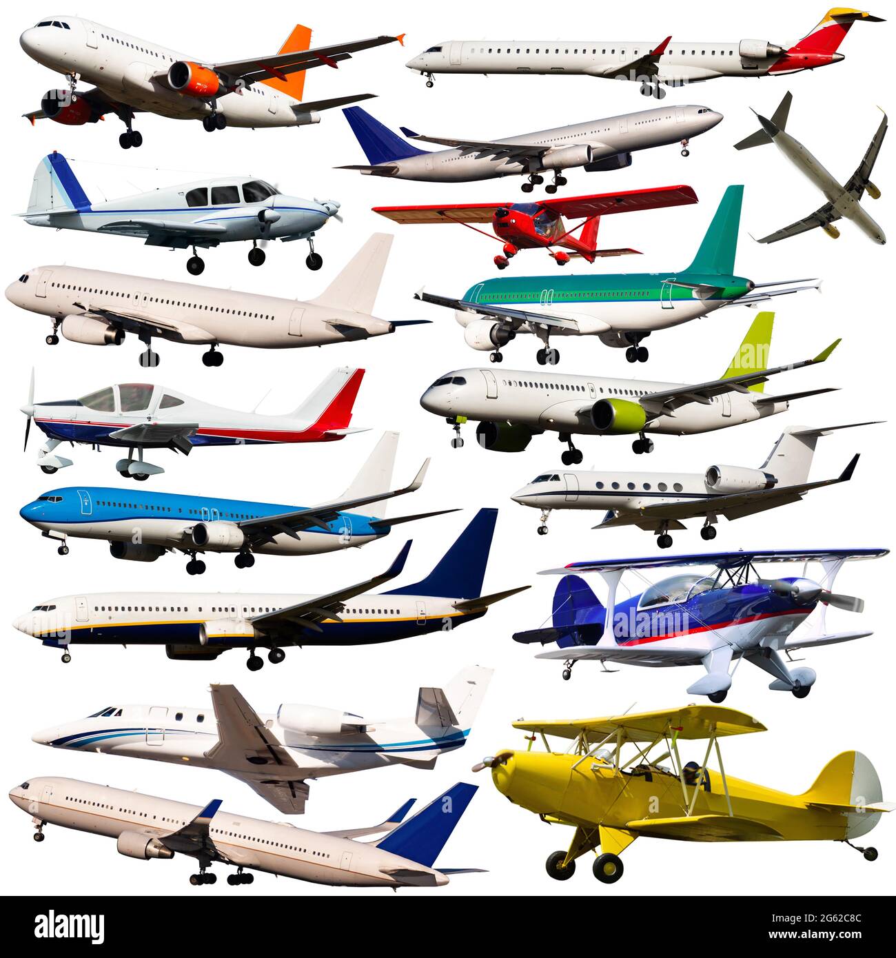 Different Airplanes