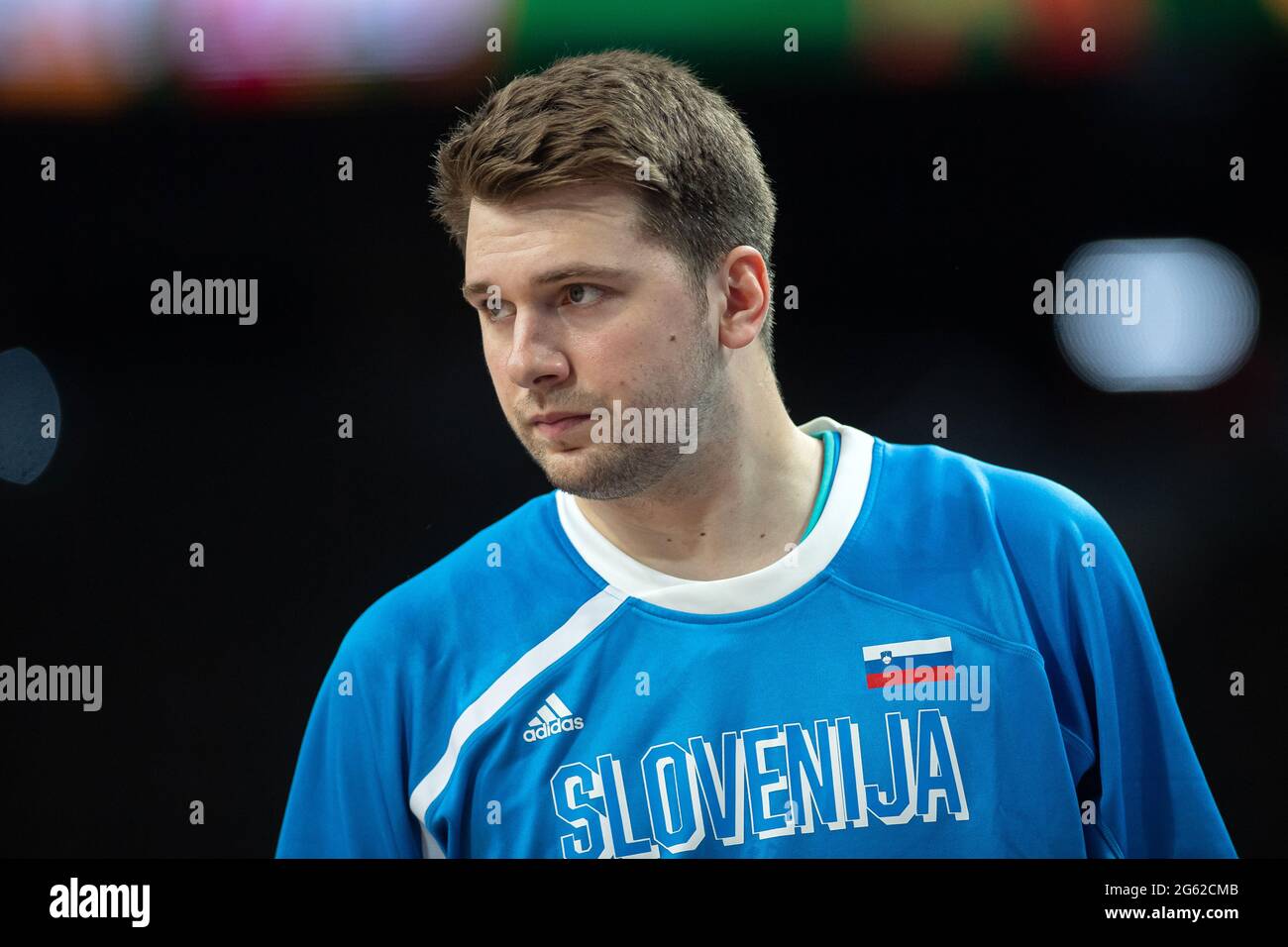 Luka doncic celebration victory hi-res stock photography and