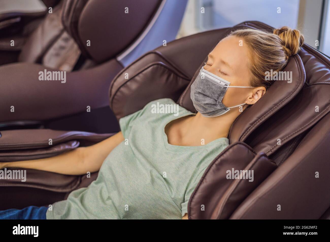 Woman Wearing Leather Mask High Resolution Stock Photography and Images ...